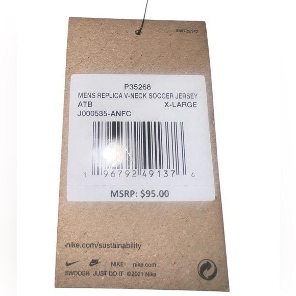 NWT Nike Men’s Angel City FC 2024 Women's Team Away Jersey Soccer Pink XL - Picture 5 of 9